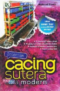 Image of Beternak Cacing Sutera Cara Modern