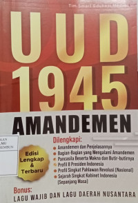 Image of UUD 1945 Amandemen